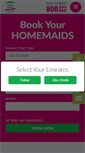 Mobile Screenshot of homemaids.ae